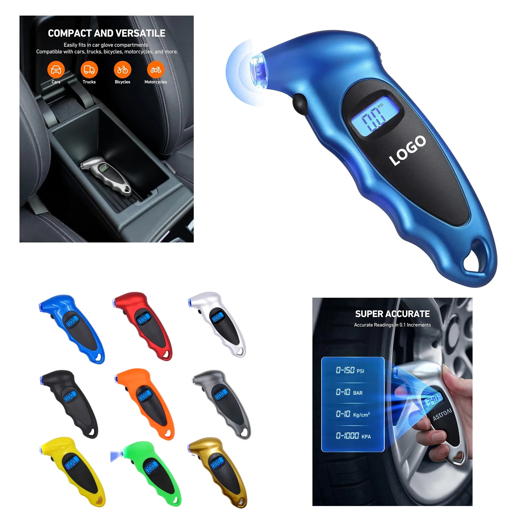 Digital Tire Pressure Gauge 4