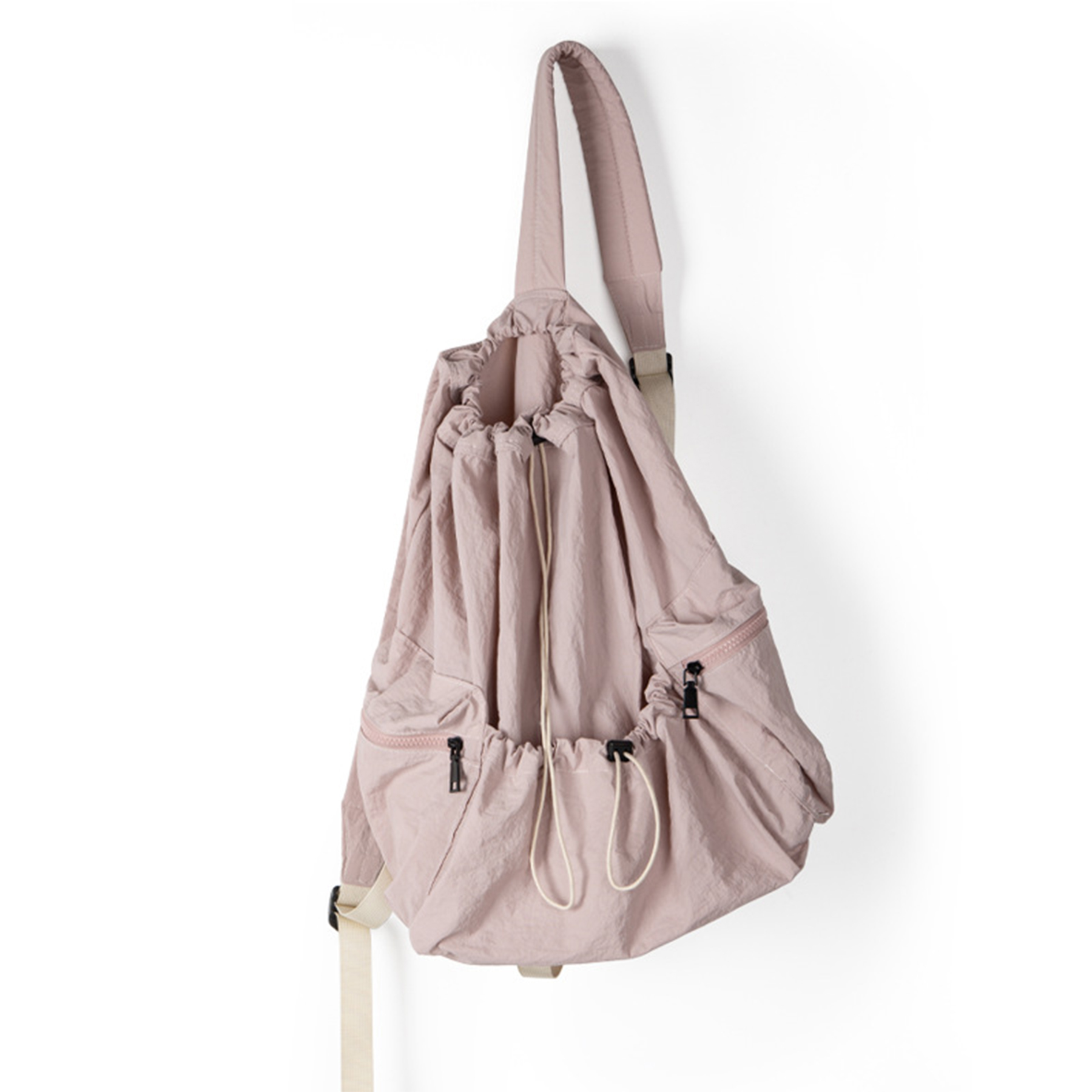 Nylon Breathable Drawstring Backpack 1