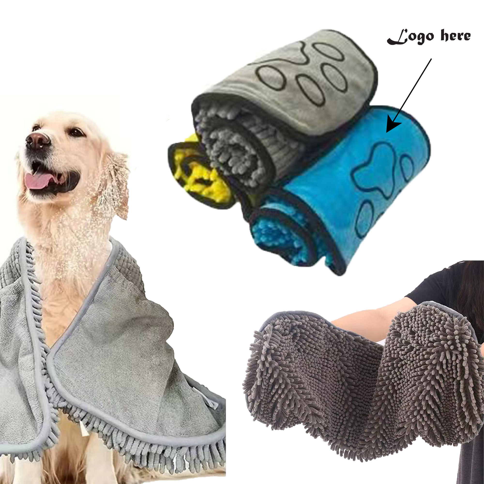 Quick Dry Pet Towel 2