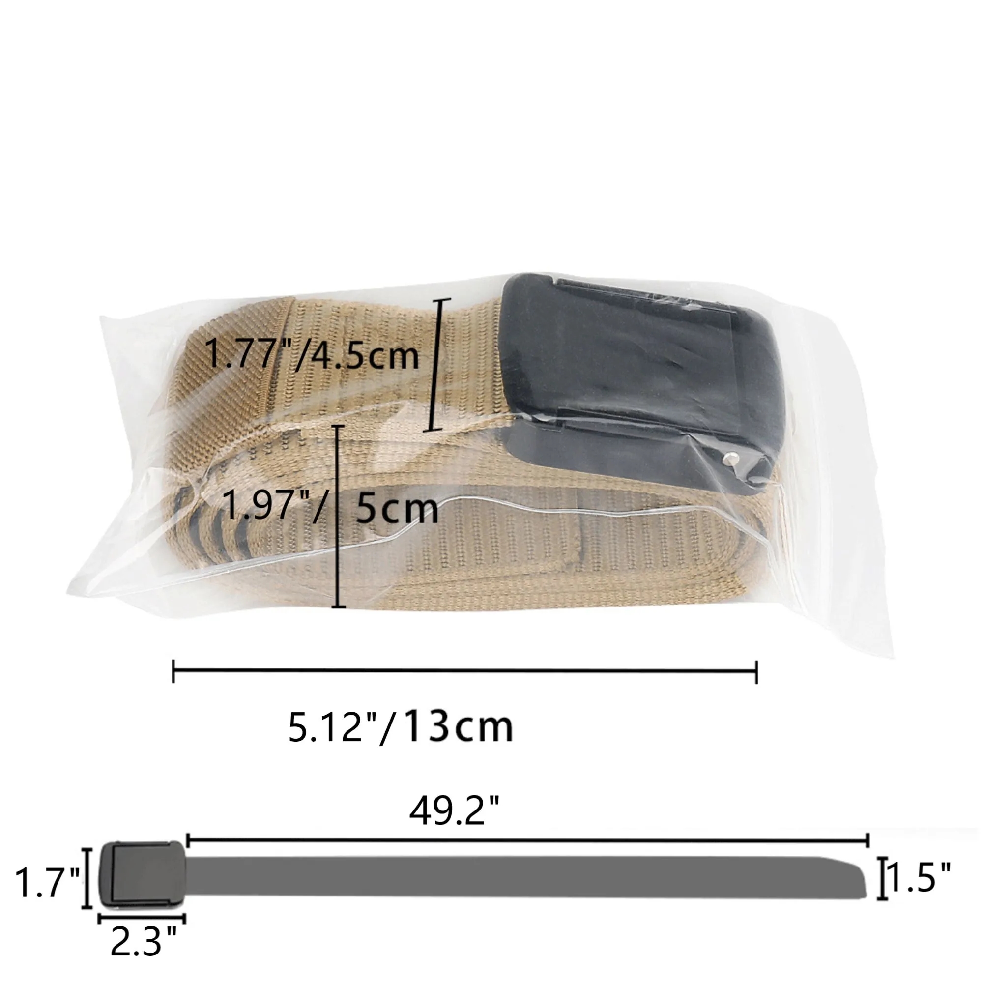 MOQ 50pcs Adjustable Nylon Tactical Belt 3
