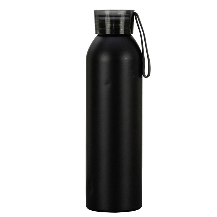 "BENDER" 22 OZ Recycled Aluminum Bottle With Carry Strap Lid 3