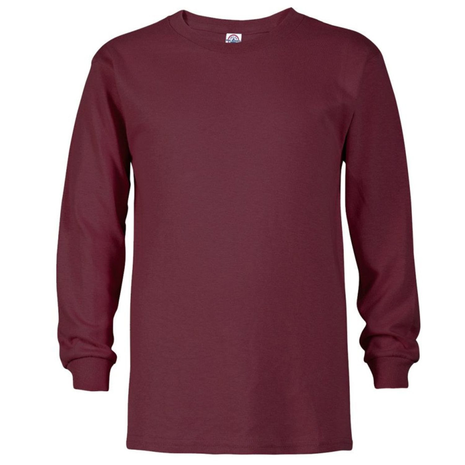 Delta 5.2 oz 100% Preshrunk Cotton Youth Pro Weight Long Sleeve T-Shirt 12