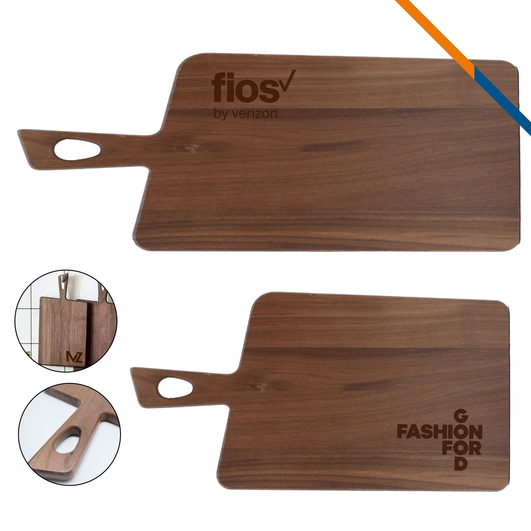 Tuttle Black Walnut Wood Cutting Board 3