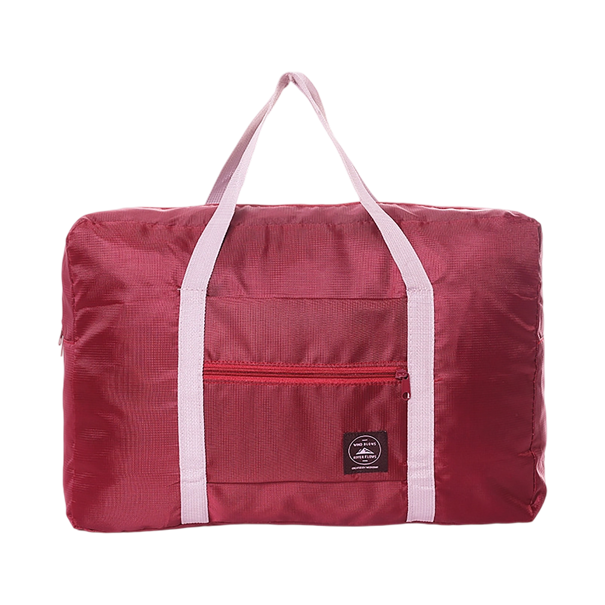 Polyester Lightweight Foldable Duffel Travel Bag 25L Capacity With Zipper 4