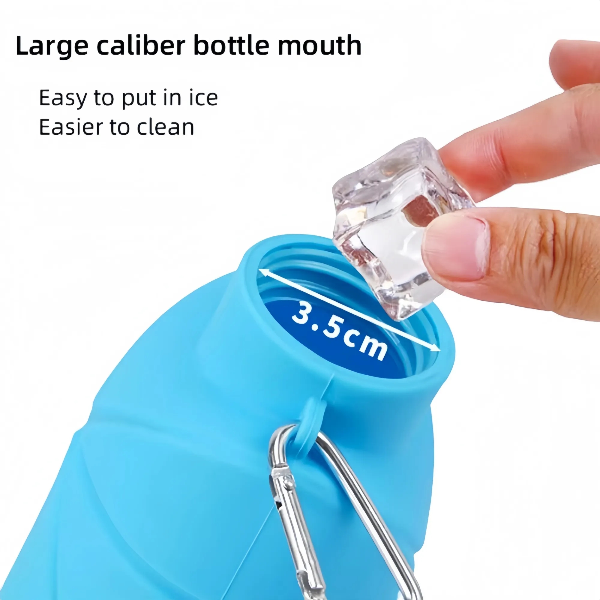 23oz Eco-Friendly Collapsible Water Bottle 10