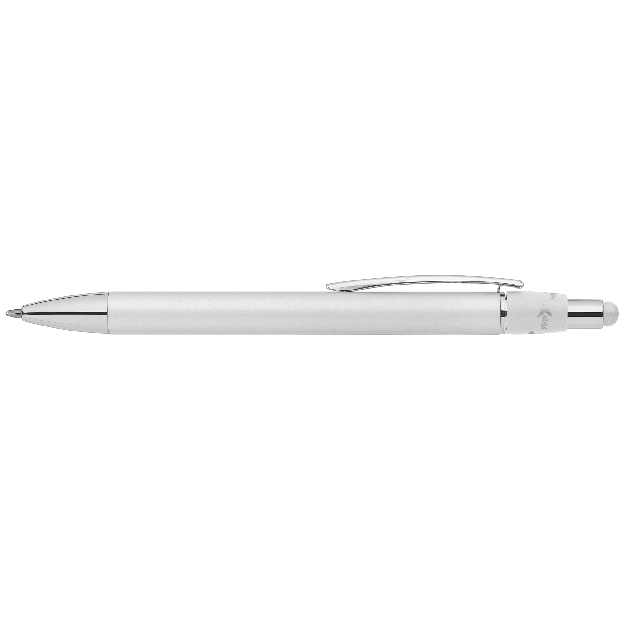Orbit Spinner Chrome Metal Pen w/ Stylus 13