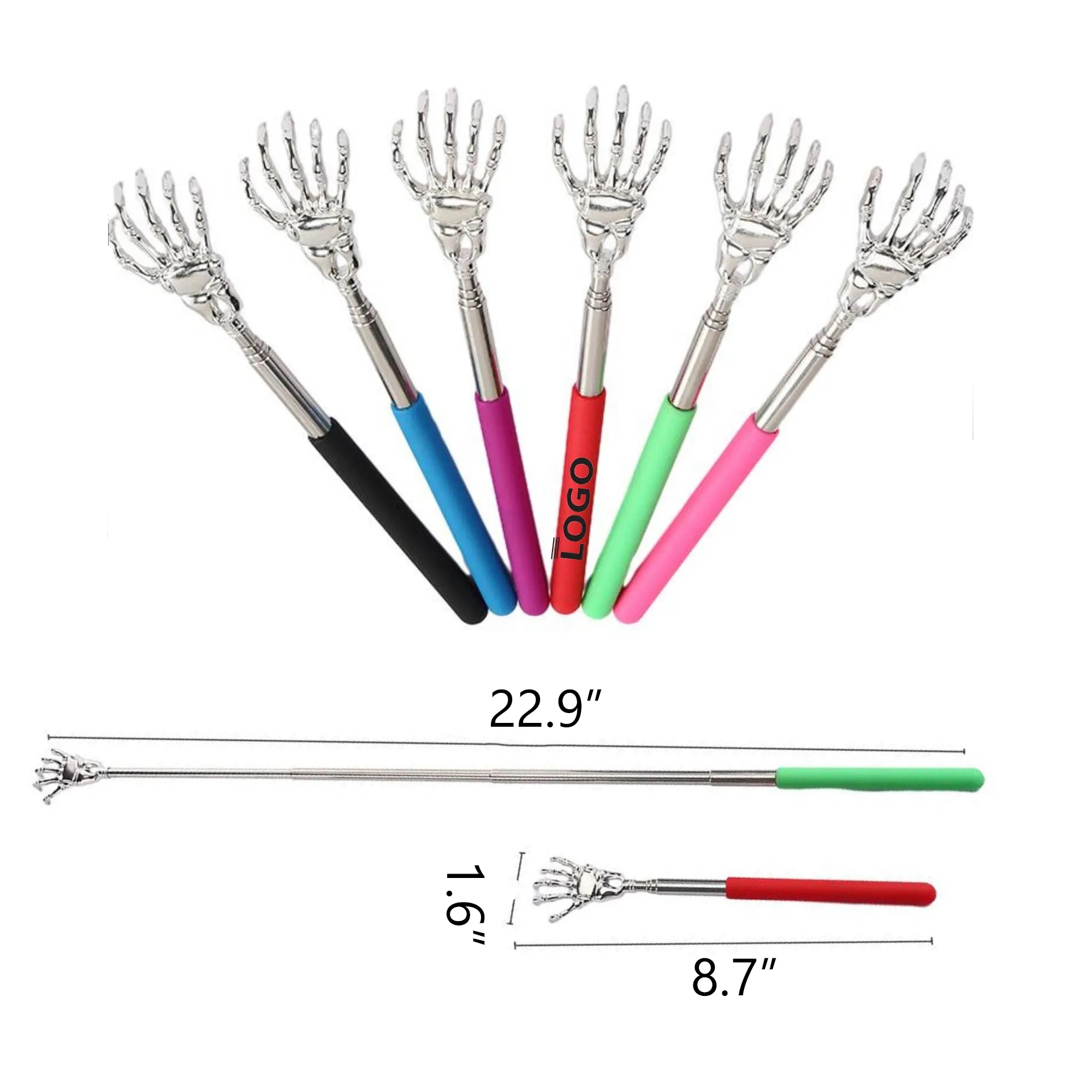 Stainless Steel Telescopic Back Grabber MOQ 100PCS 8