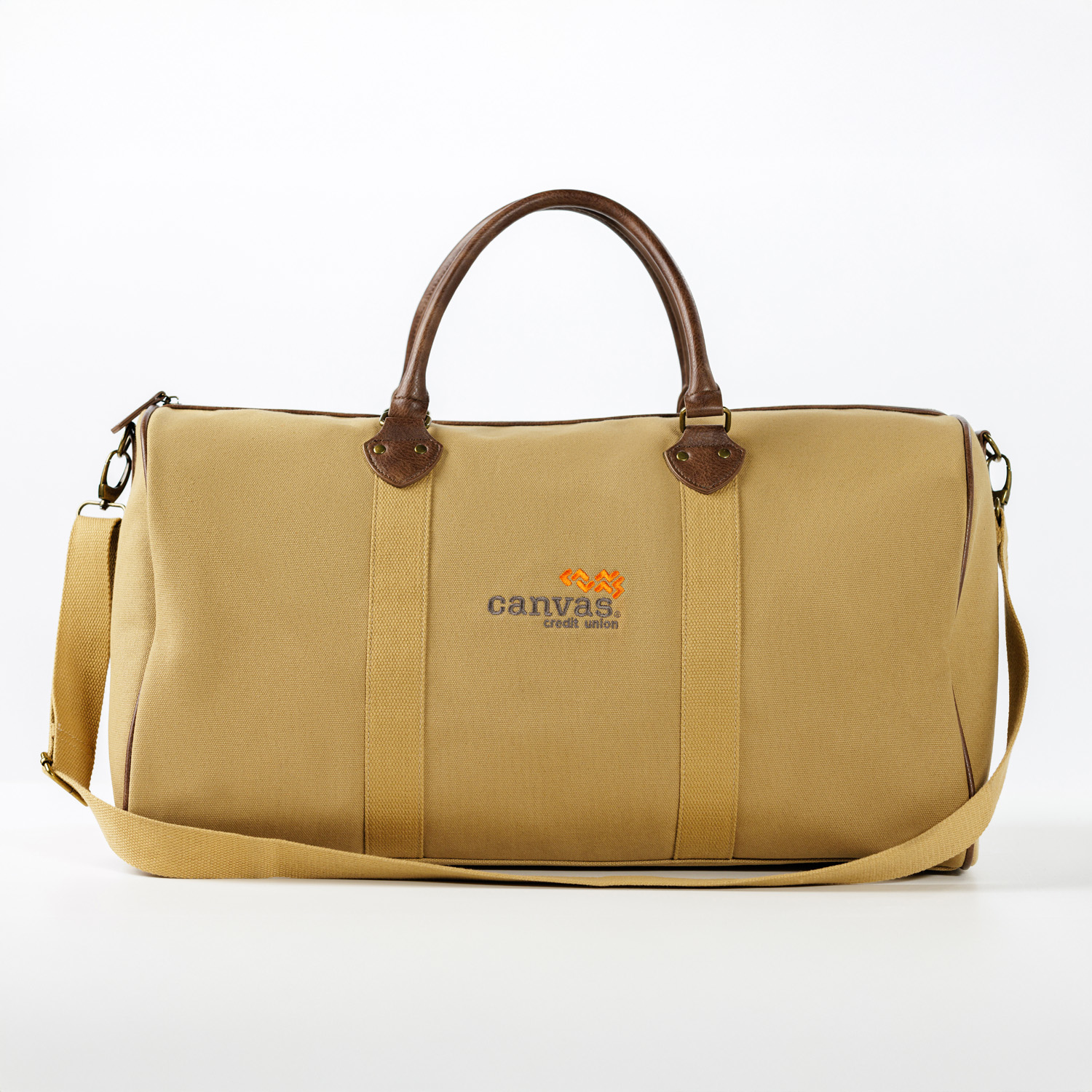 Touring Luxe Canvas Duffle Bag 5