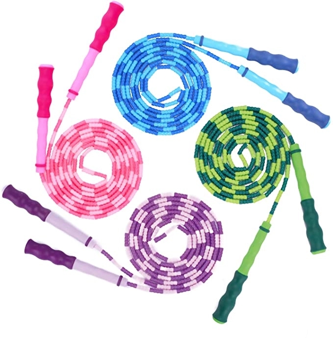 Sports Segmented Classic Beaded Jump Rope 6