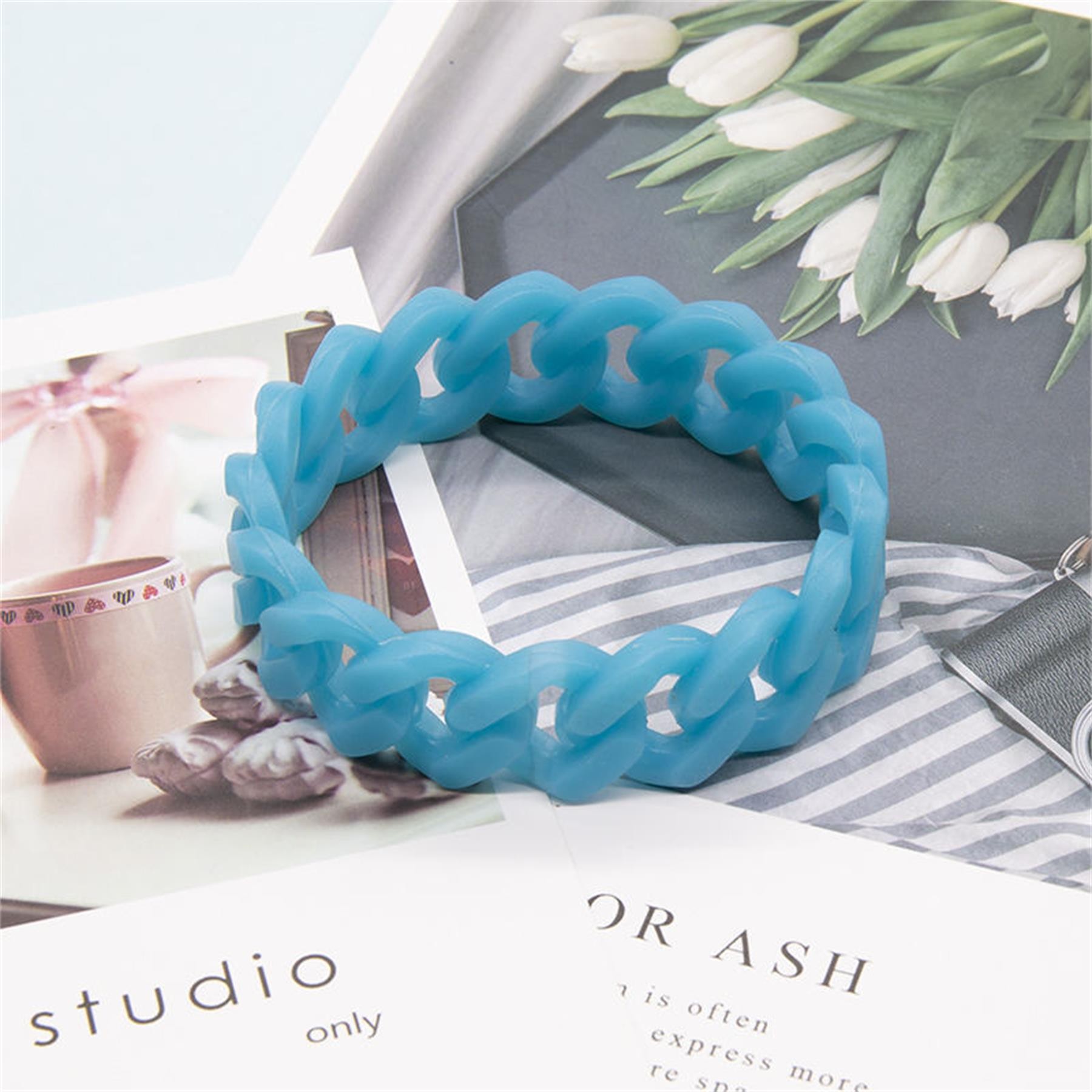 Link Colorful Silicone Bracelet 10