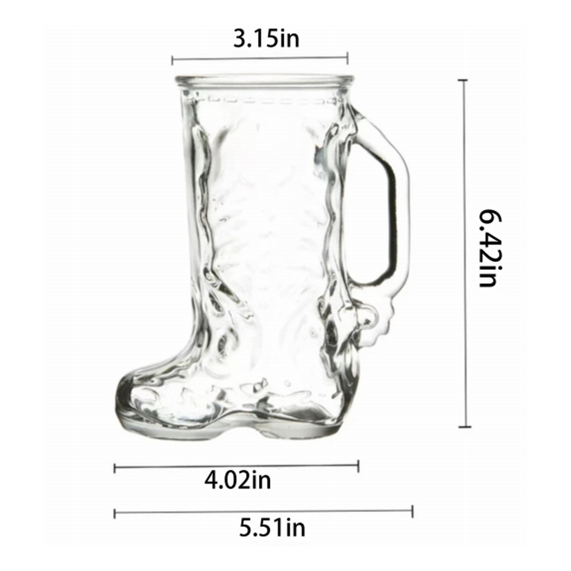 20 oz Cowboy Boot Cup 2