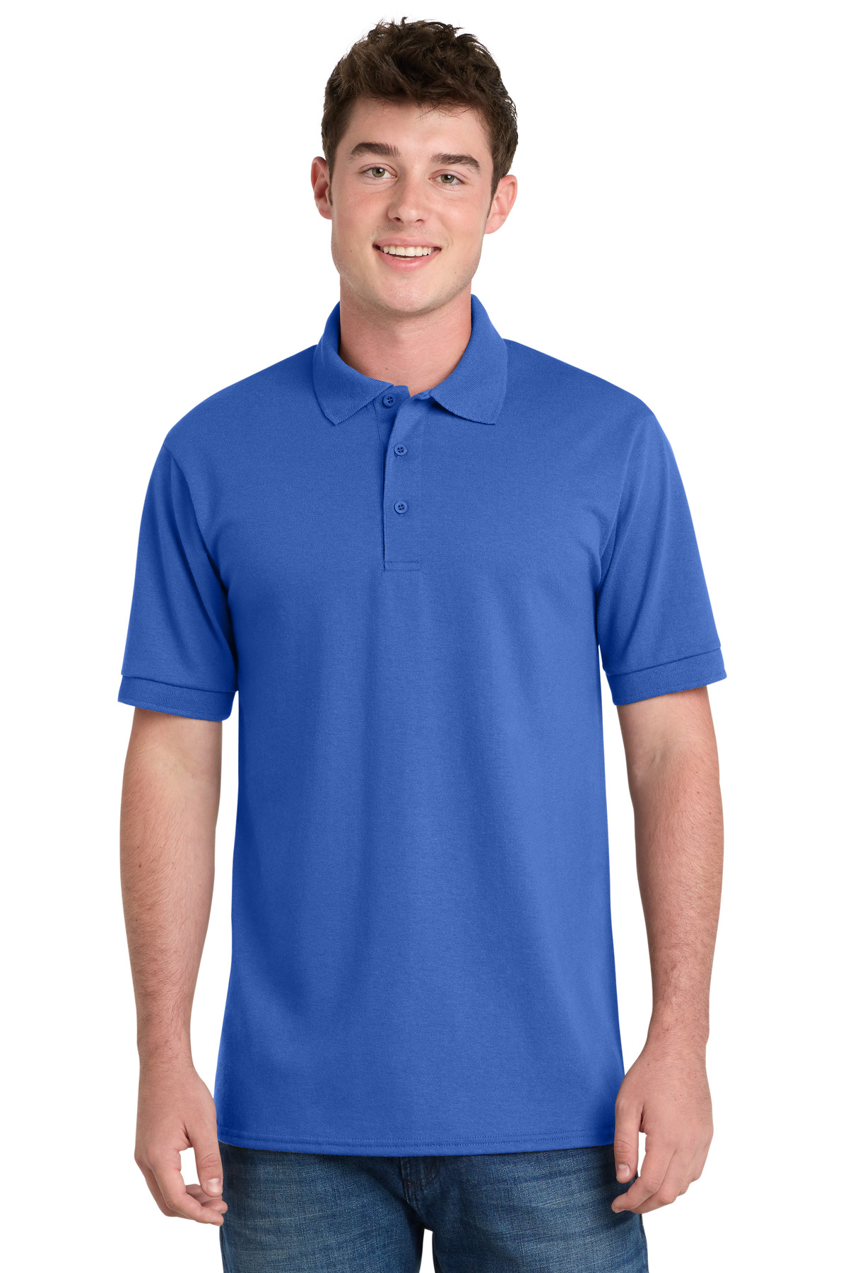 Port & Co Tall Core Blend Jersey Knit Polo. KP55T 92