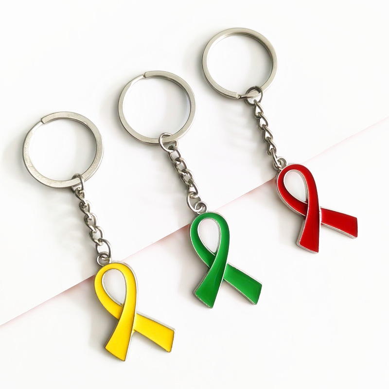 Red Ribbon Keychain 9