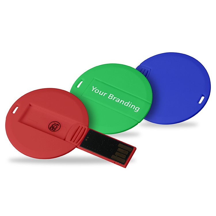 1036FMS - Round Flash Memory Drive 6
