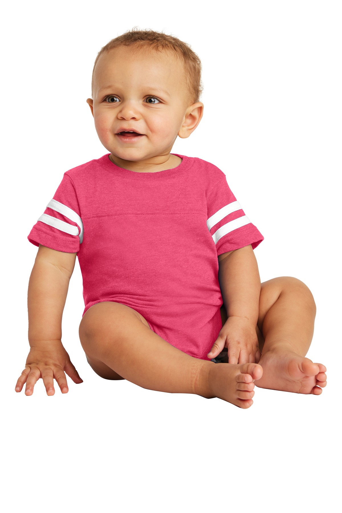 Rabbit Skins Infant Football Fine Jersey Bodysuit. RS4437 18