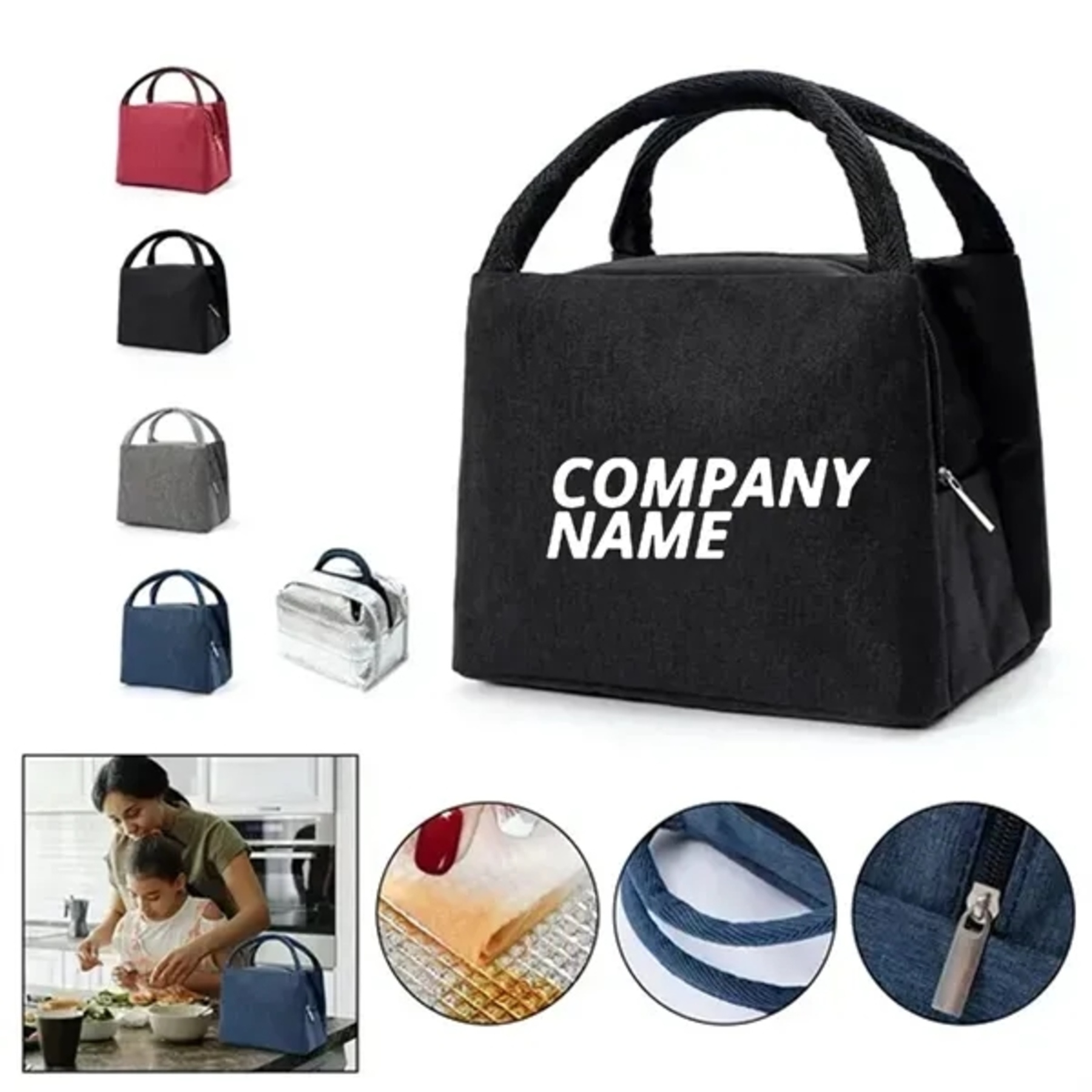 Oxford Insulated Lunch Bag 2