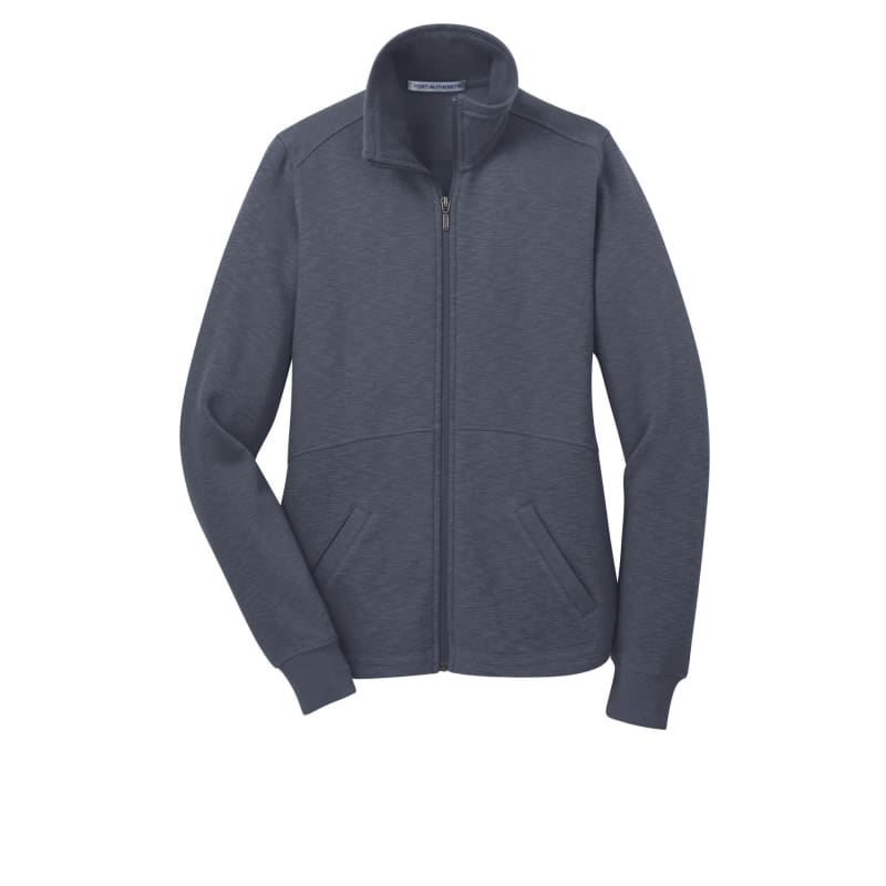 Port Authority Women's Slub Fleece Full-Zip Jacket. 17