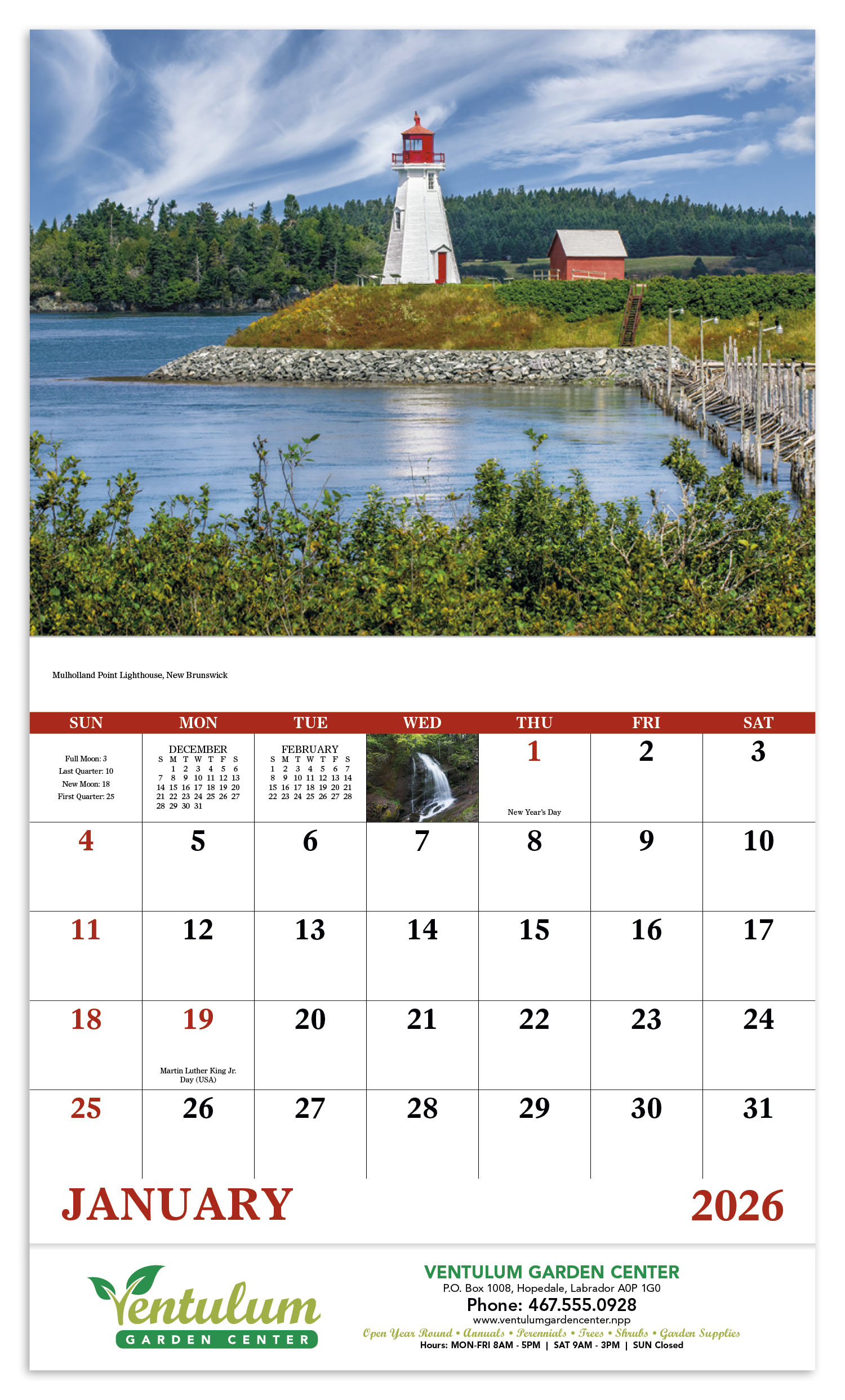 Good Value™ Atlantic Voyages - Stapled Calendar 58