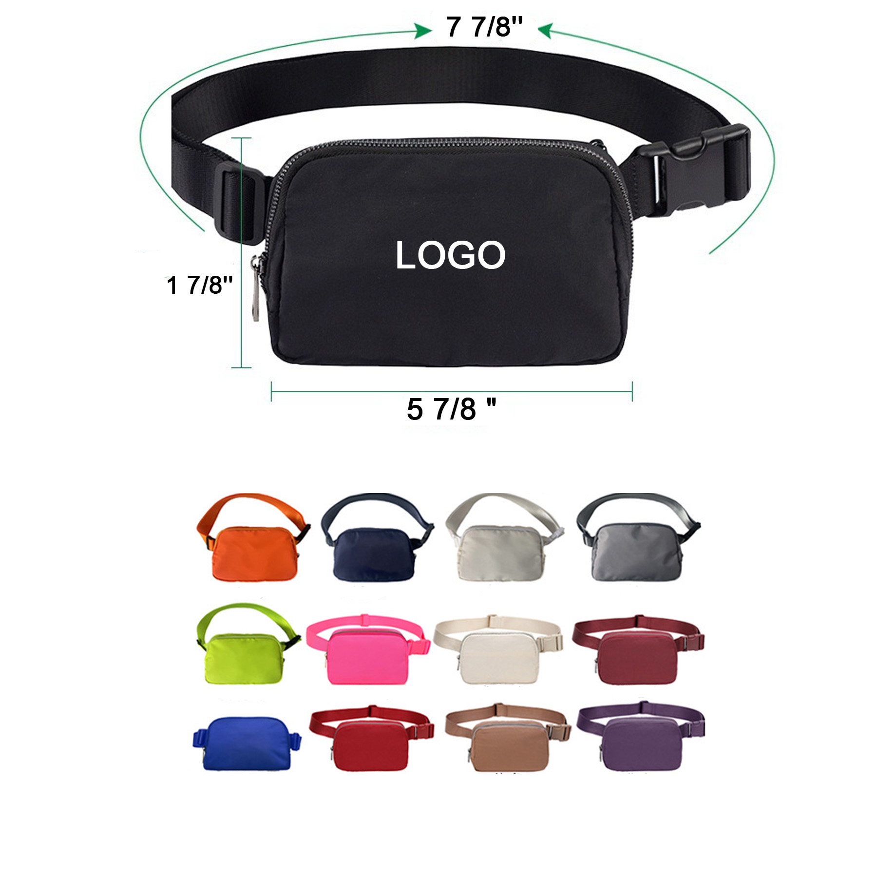 Mini Fanny Pack With Belt 2