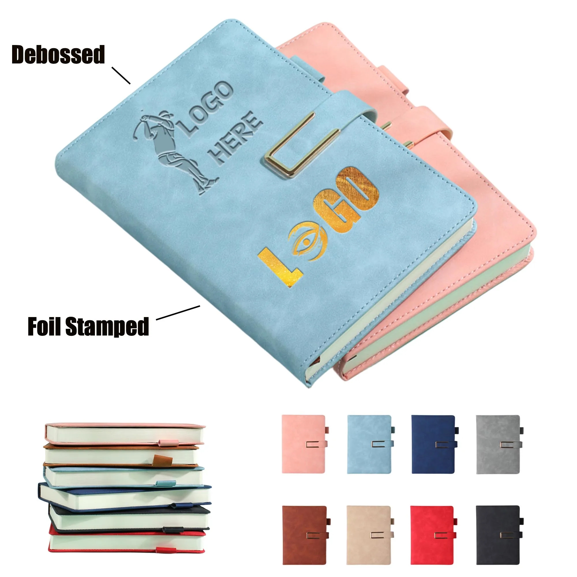 MOQ50 U-Clip A5 Notebook 200 Pages 9