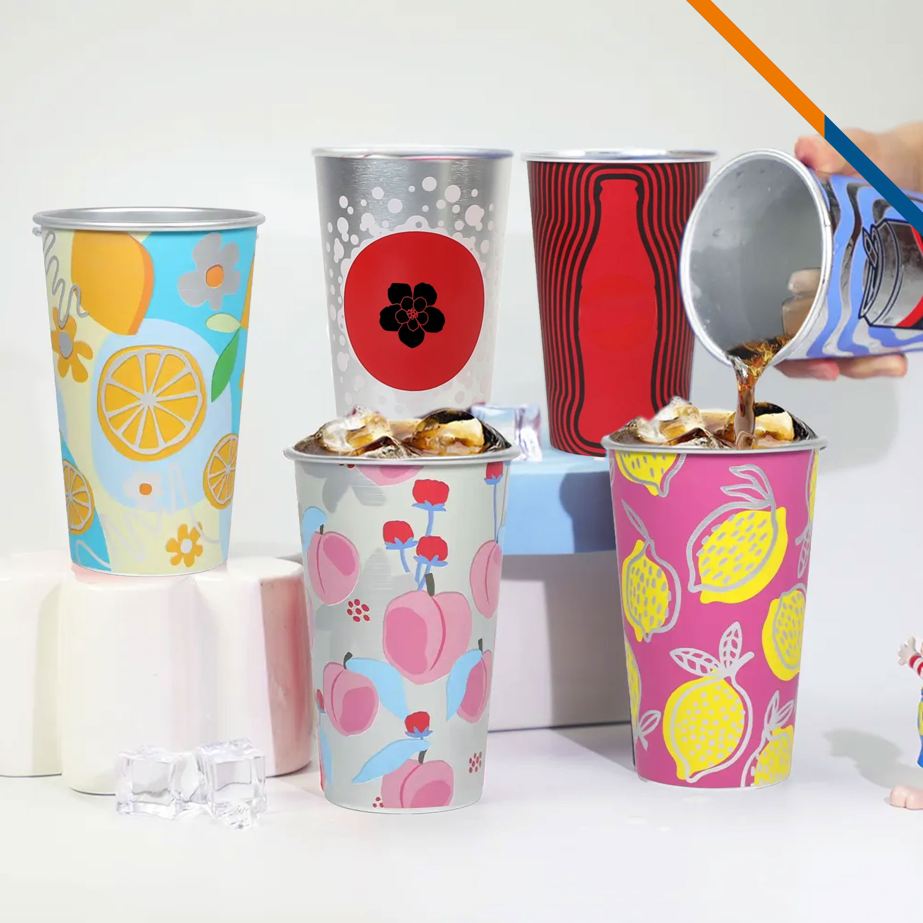 Plenta Cold Color Changing Cups 5