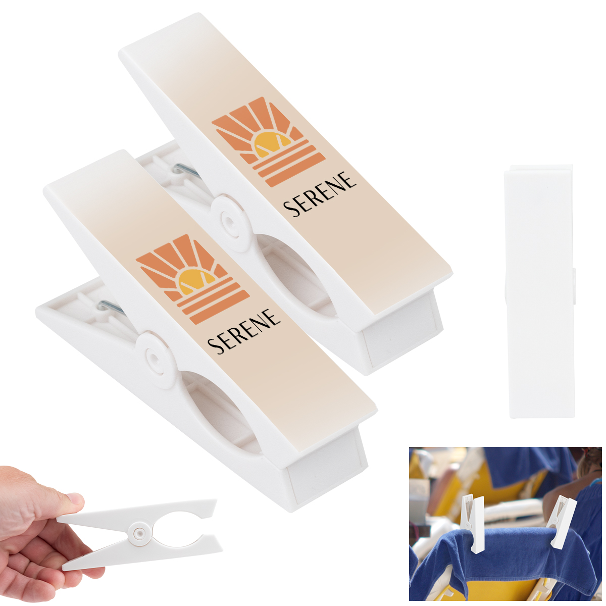 Towel Chair Clip Set 2