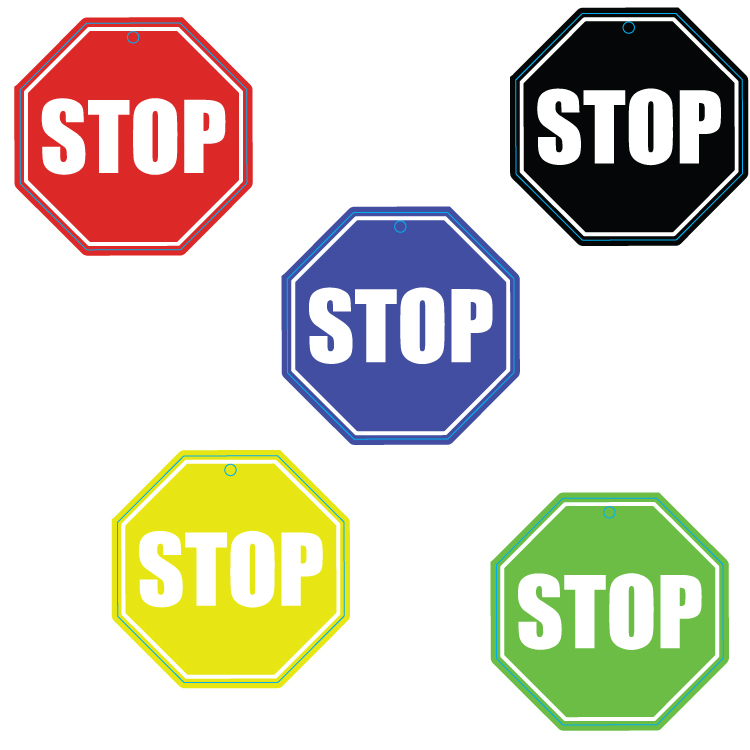 Stop Sign Shape Custom Air Fresheners - Top 10 Scents 2