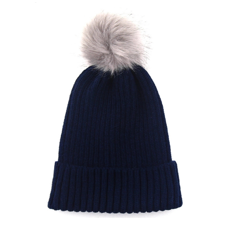 Custom Beanie Hats Winter Knitted Caps Unisex 5