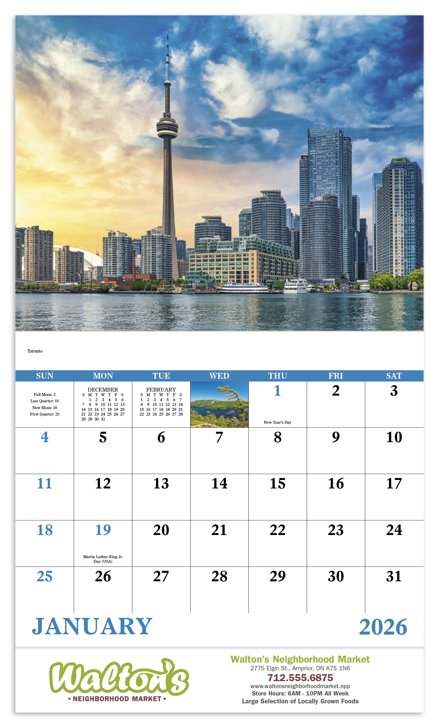 Good Value™ Images of Ontario - Stapled Calendar 15