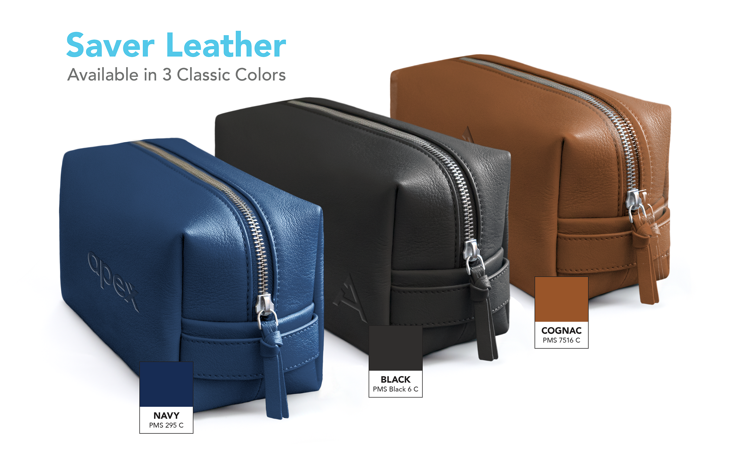 Saver Leather Dopp Kit 2