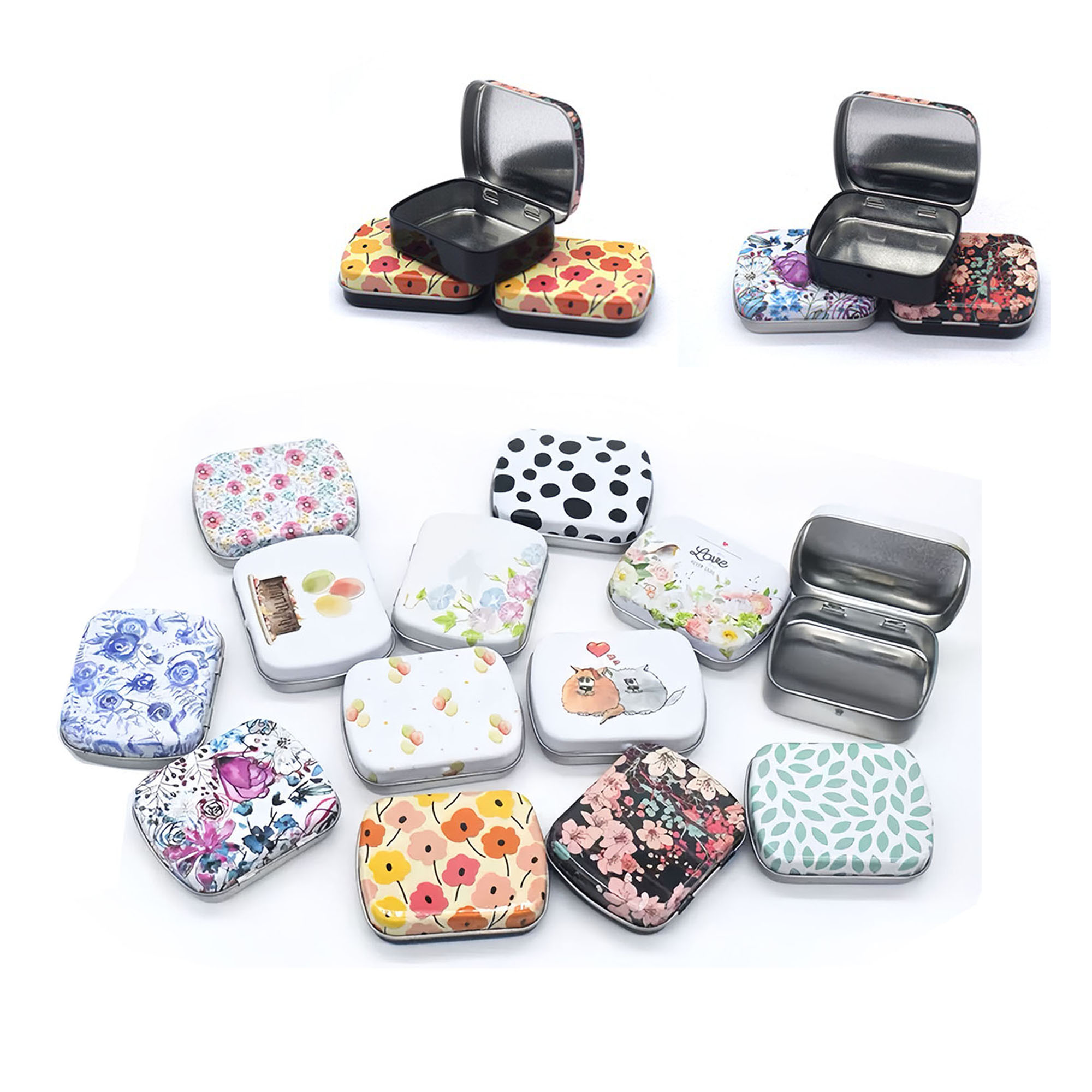Customizable Tinplate Storage Box 1
