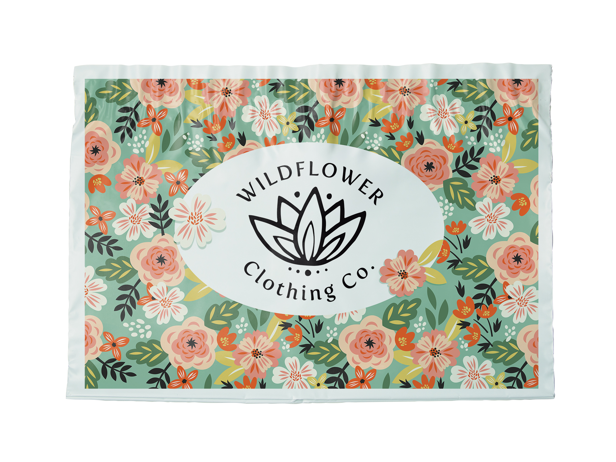 Full Color Gusseted 2-Sided Return Poly Mailer (19.75" x 12" x 4")