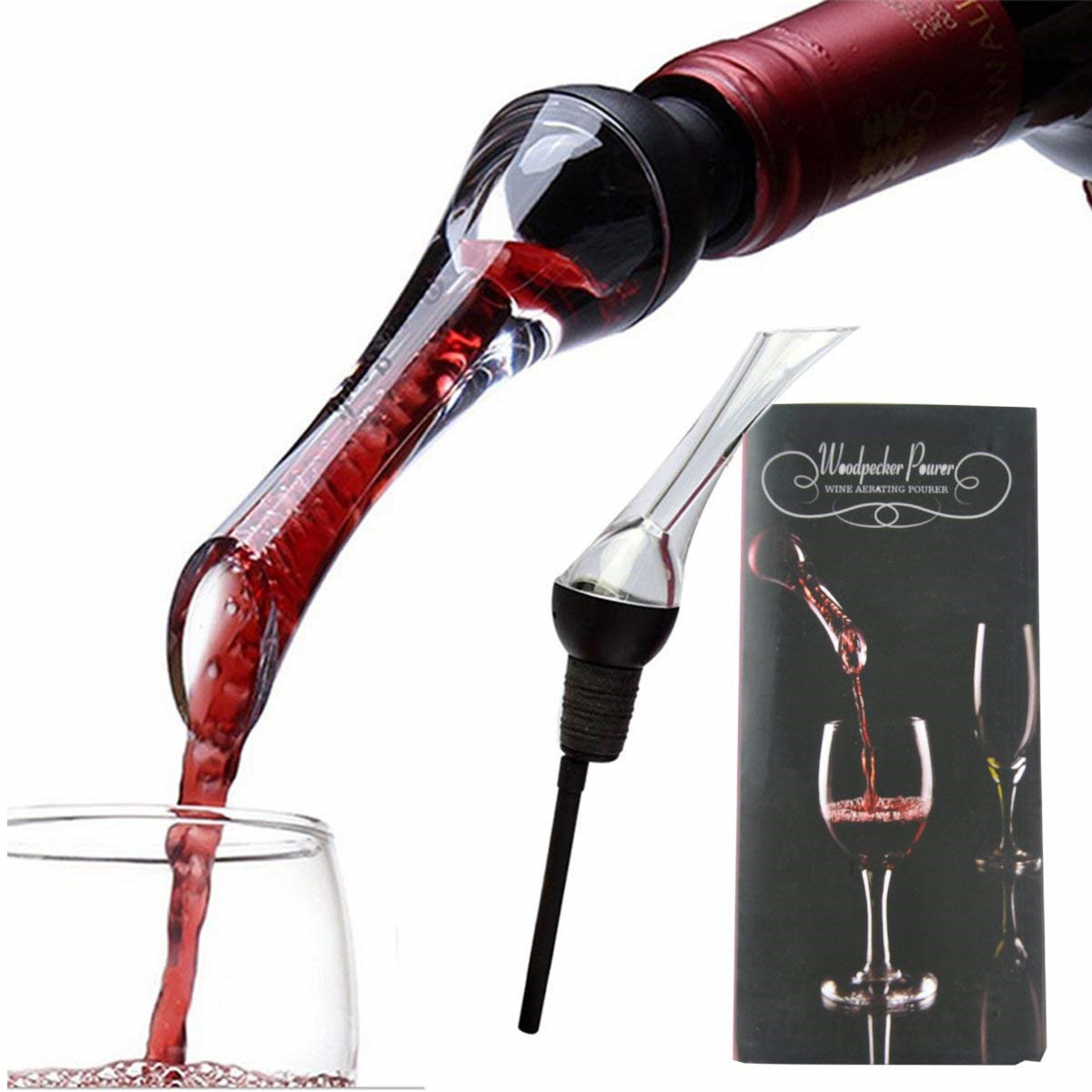 Metal Durable Wine Aerator Pourer 2