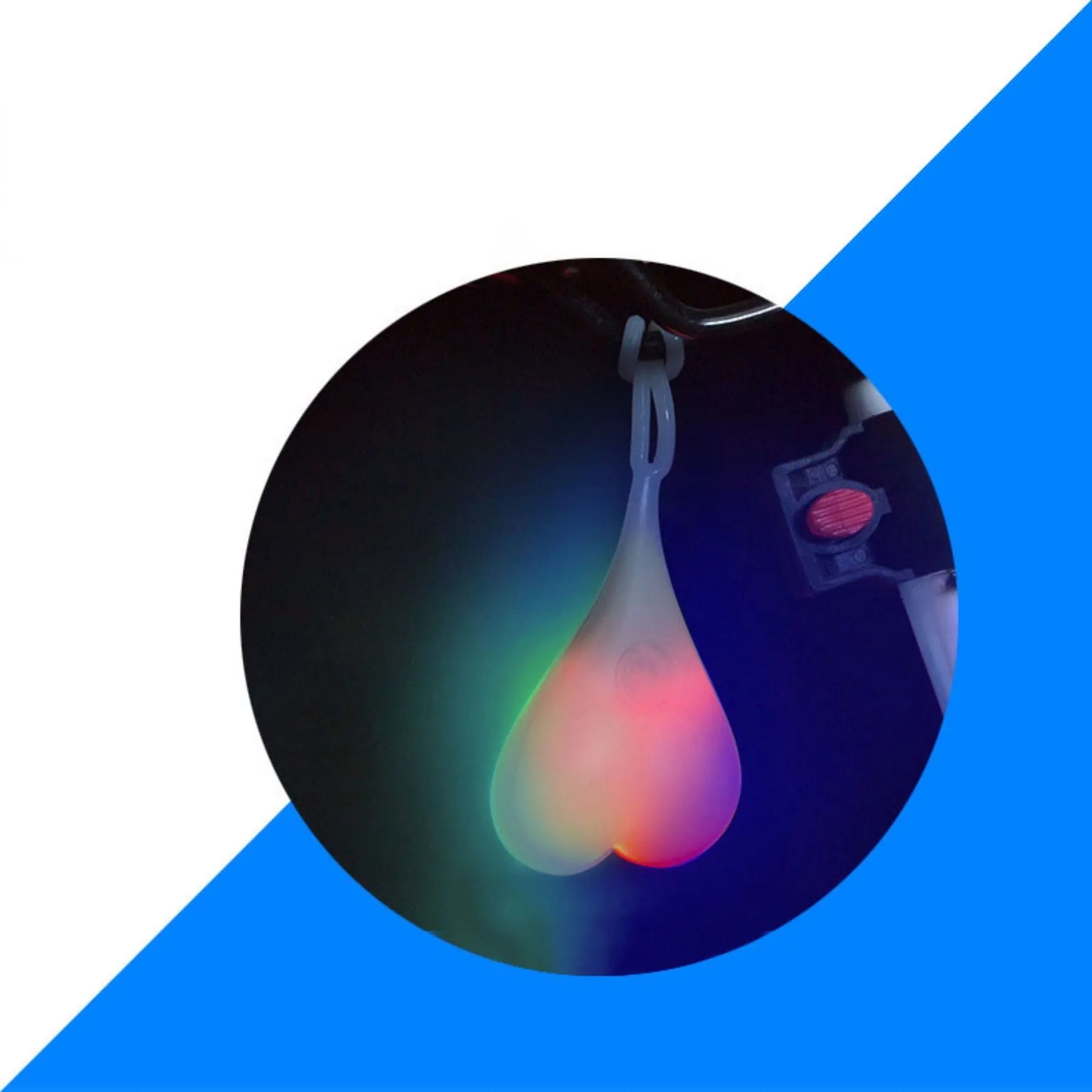Creative Bike Taillight& Backpack Hanging light 4