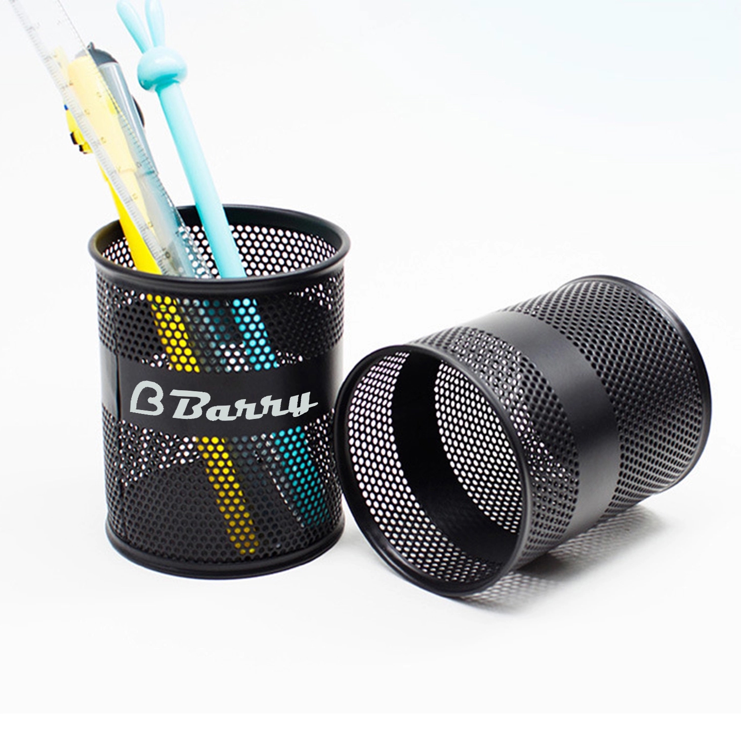 Metal Mesh Pen Holder 1