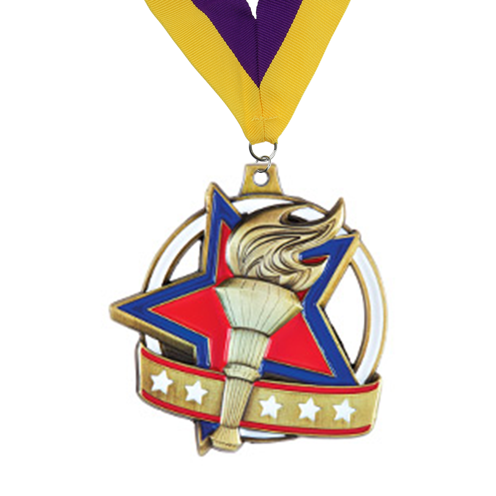 Soft Enamel Zinc Alloy Medal