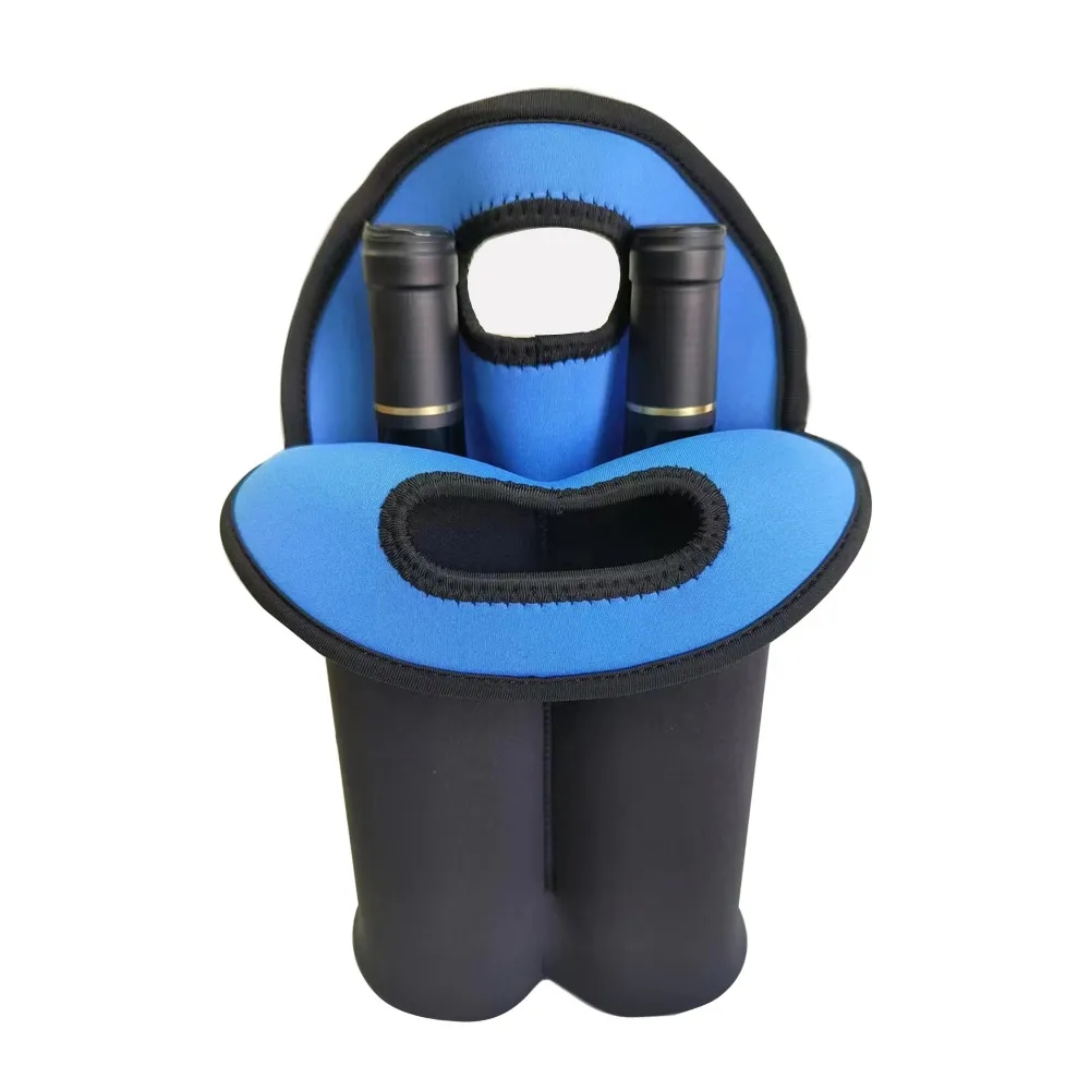 Neoprene Wine Bottle Tote 9