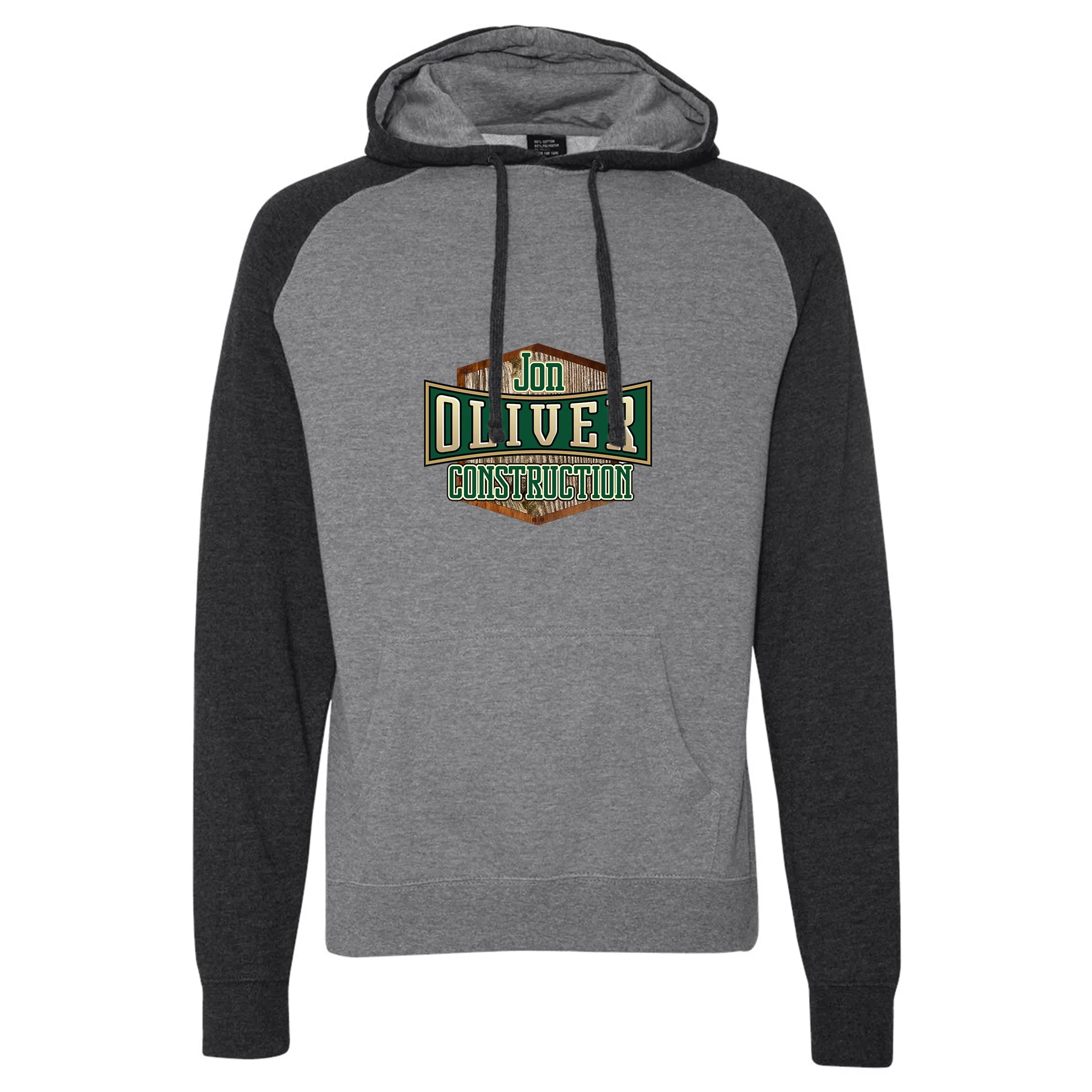 Raglan Hooded Pullover Sweatshirt, custom hoodie or sweatshirt with logo imprint 19
