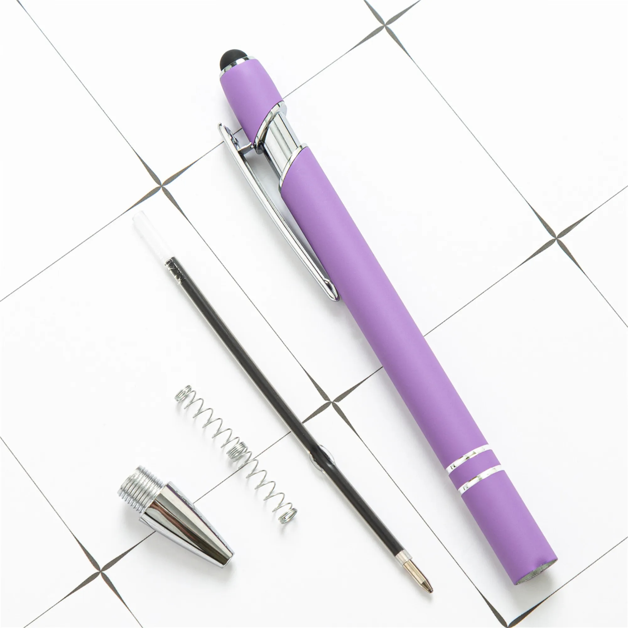 Ellipse Softy w/Stylus Metal Pen - Laser Engraved 4
