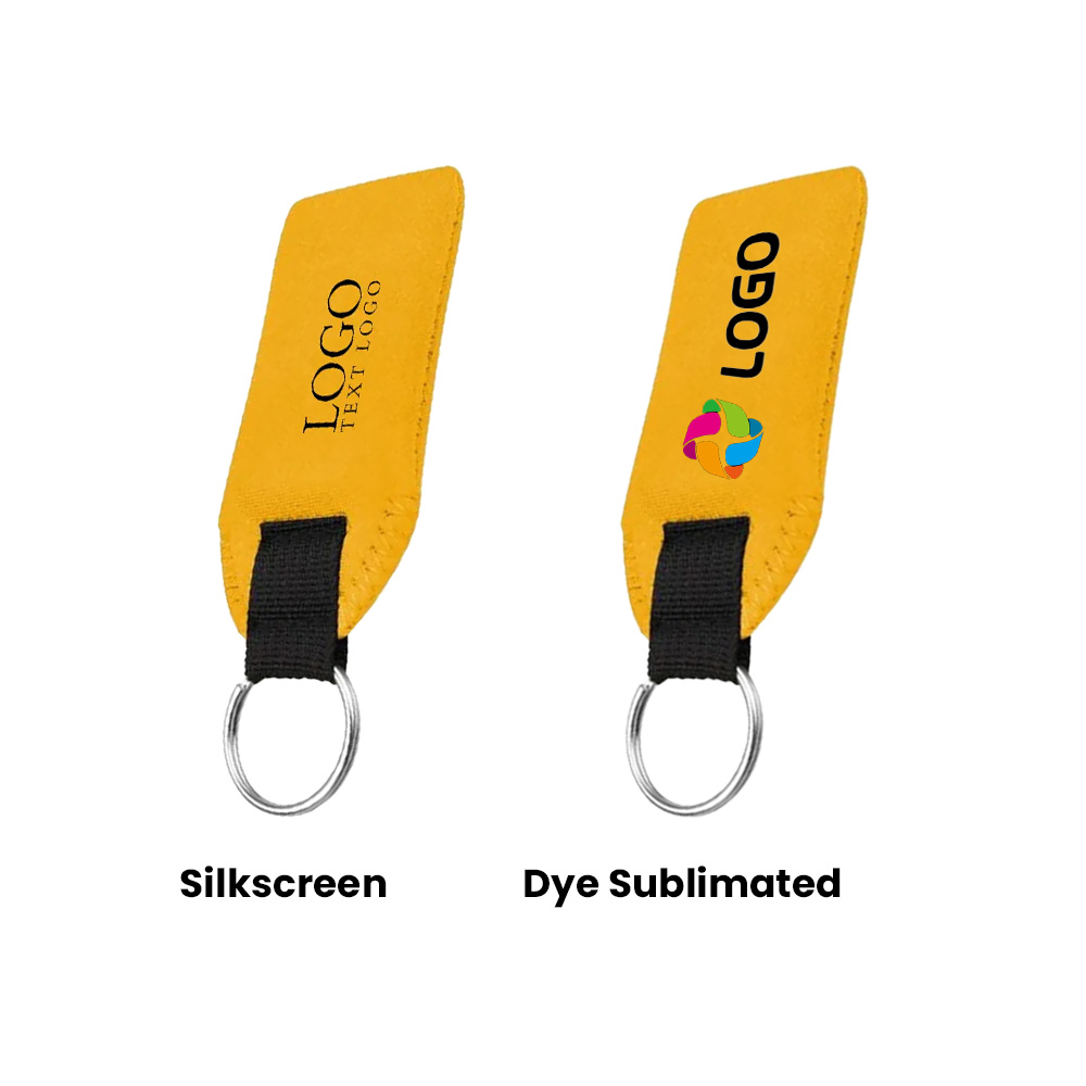 Custom Neoprene Floating Keychain 4