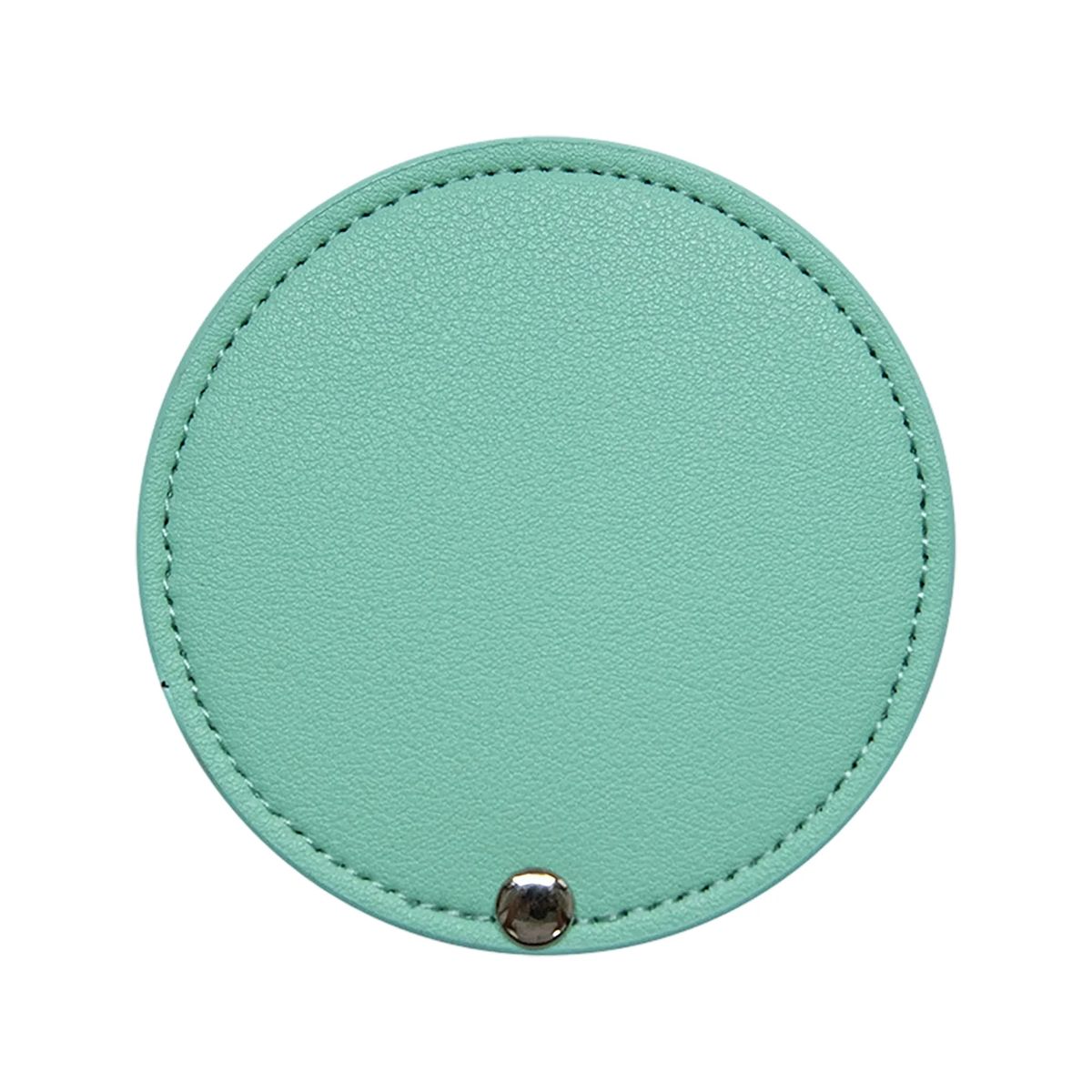 PU Leather Makeup Mirror Handheld Compact 5