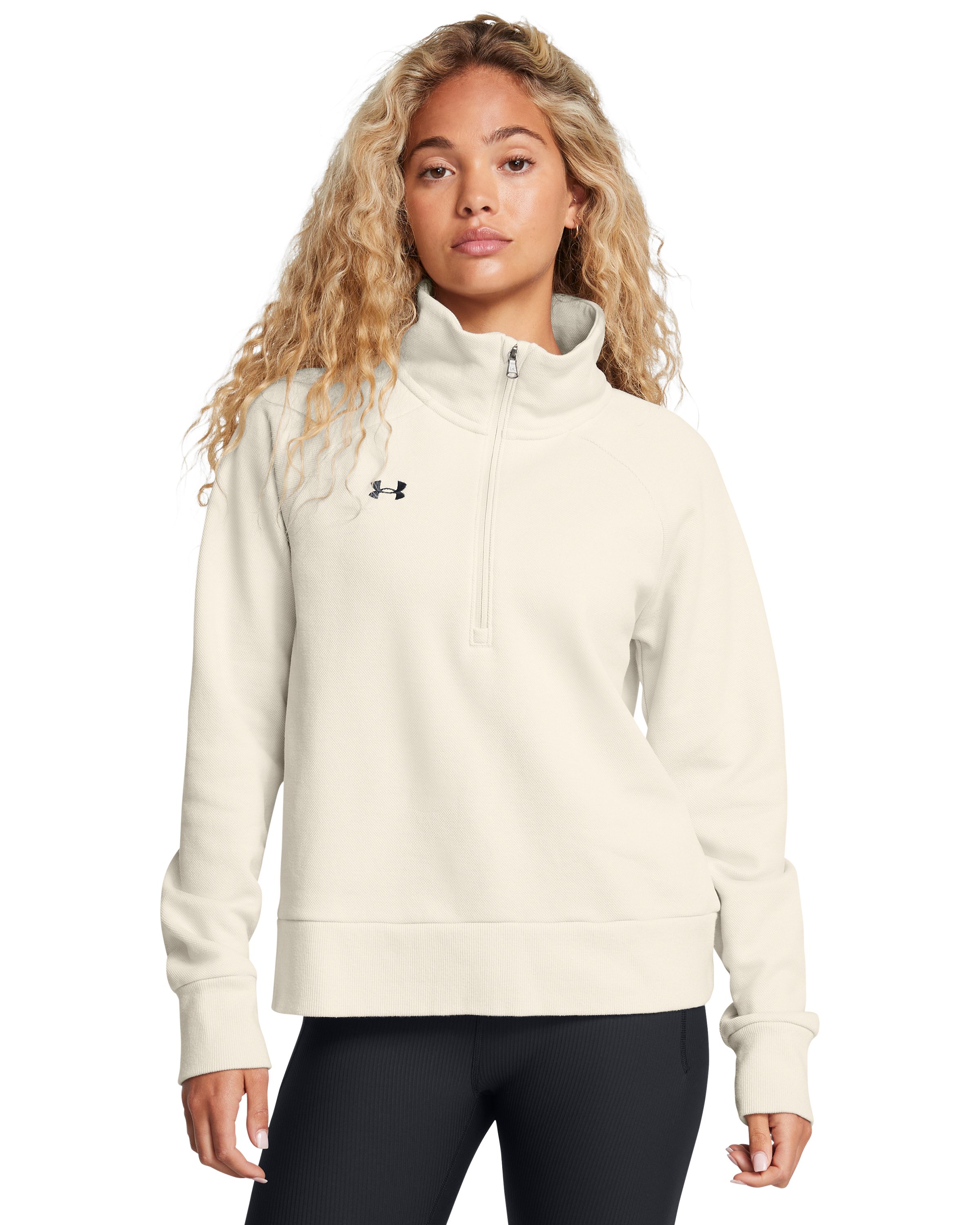 UA Rival Fleece Textured Women's  Zip 3