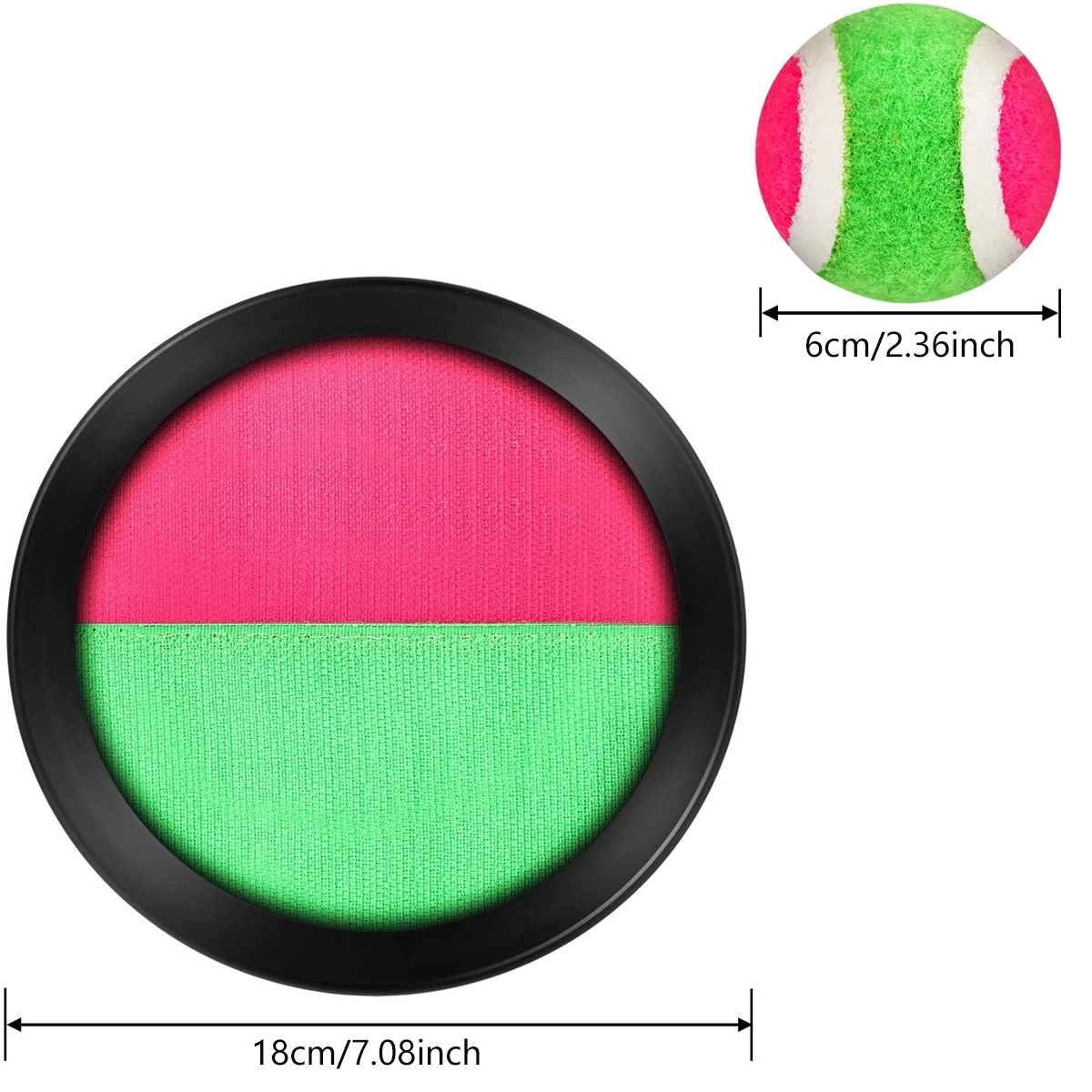 Paddle Catch And Toss Game Set 2