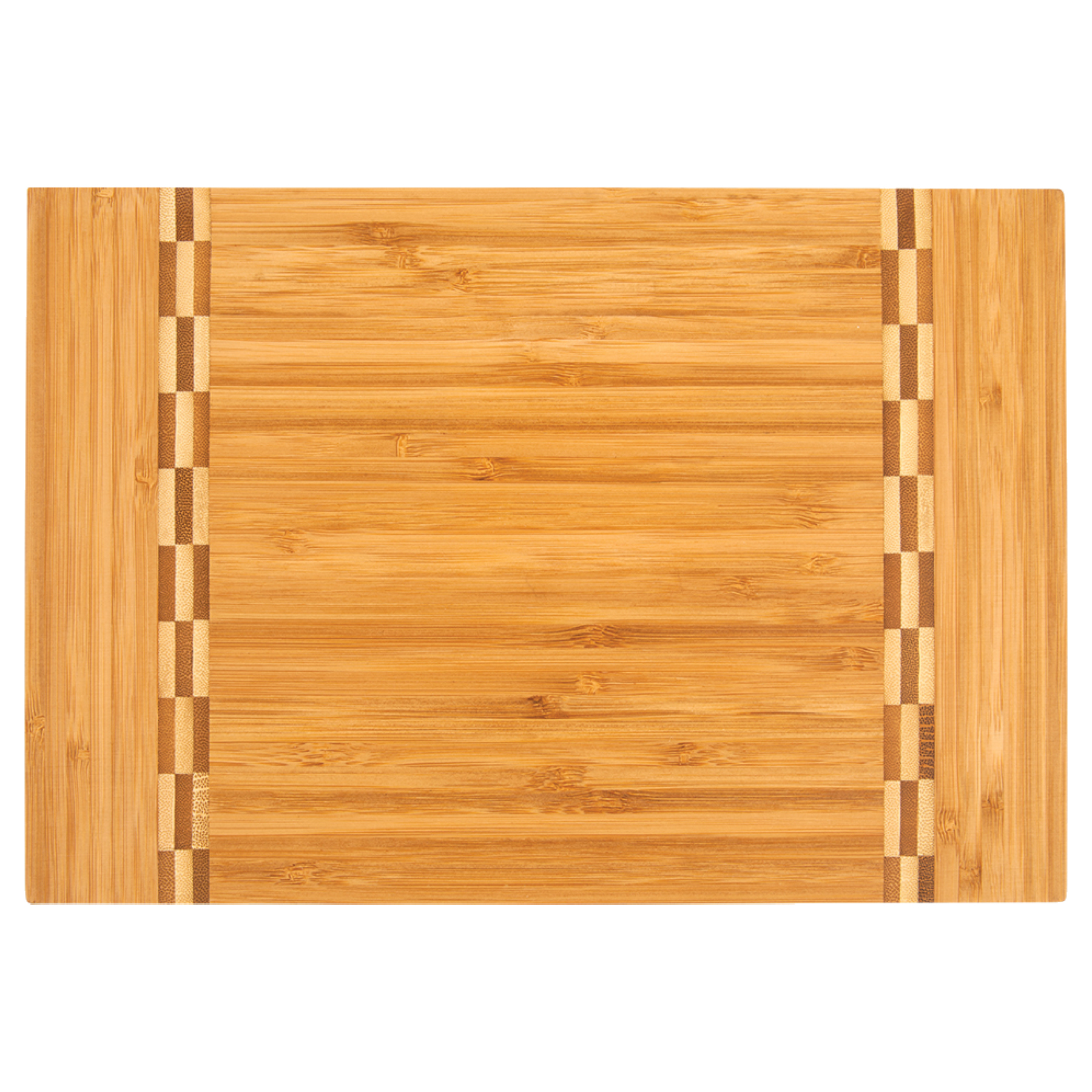 12" x 8" Bamboo Cutting Board w/ Butcher Block Inlay 5