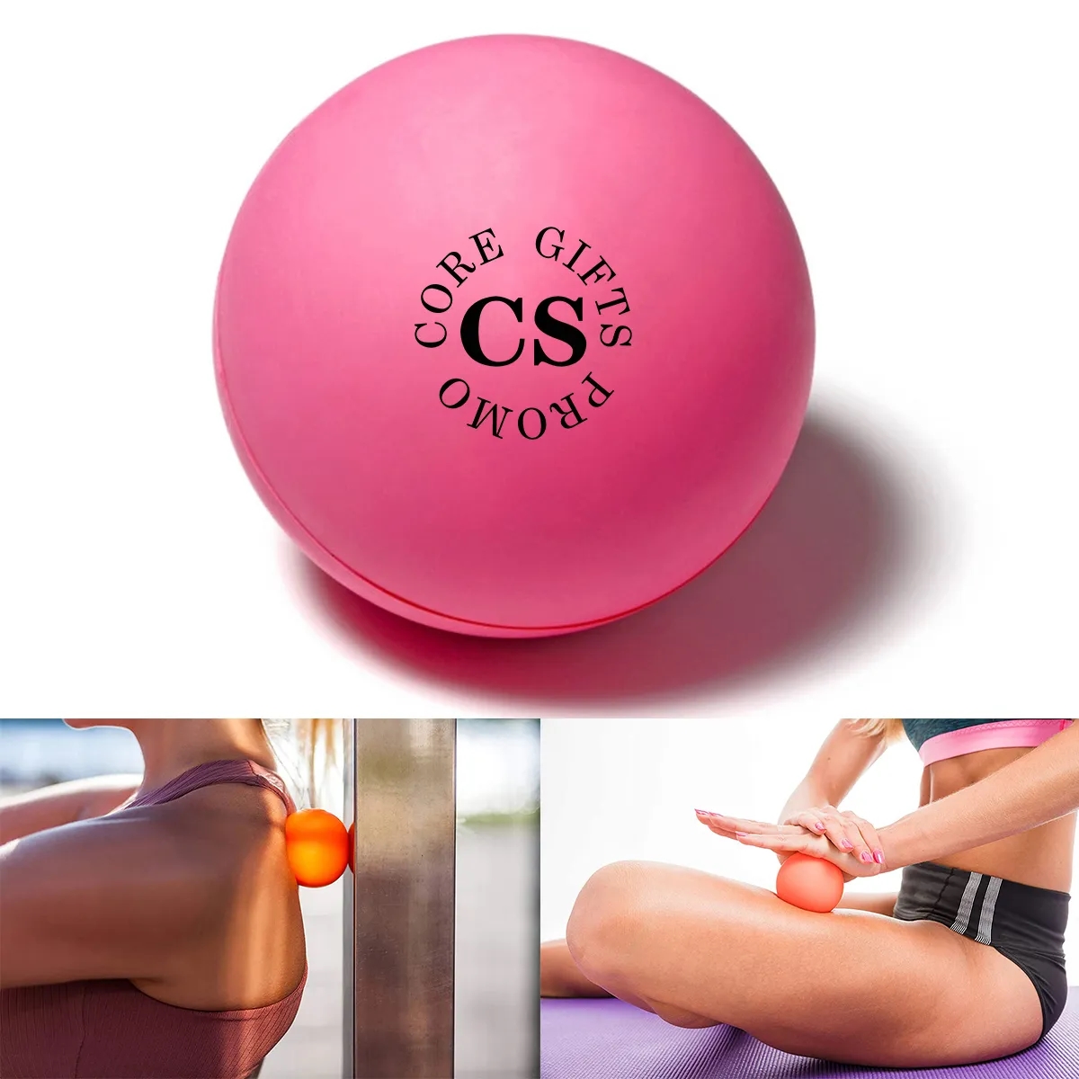 Rubber Massage Lacrosse Bounce Ball 1