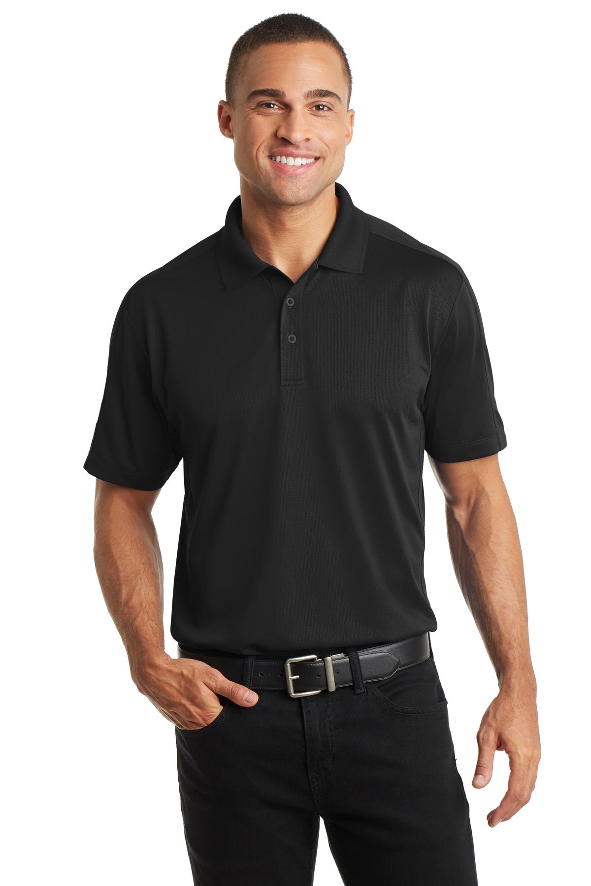 Diamond Jacquard Polo