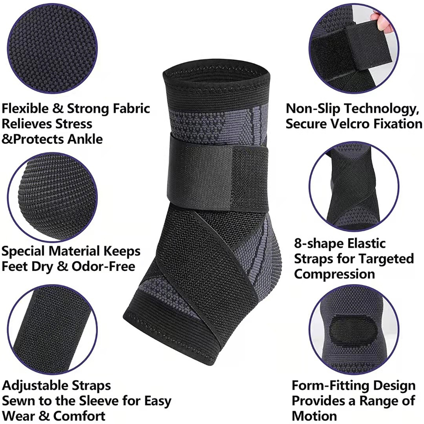 Pain Relief Sports Ankle Support 3
