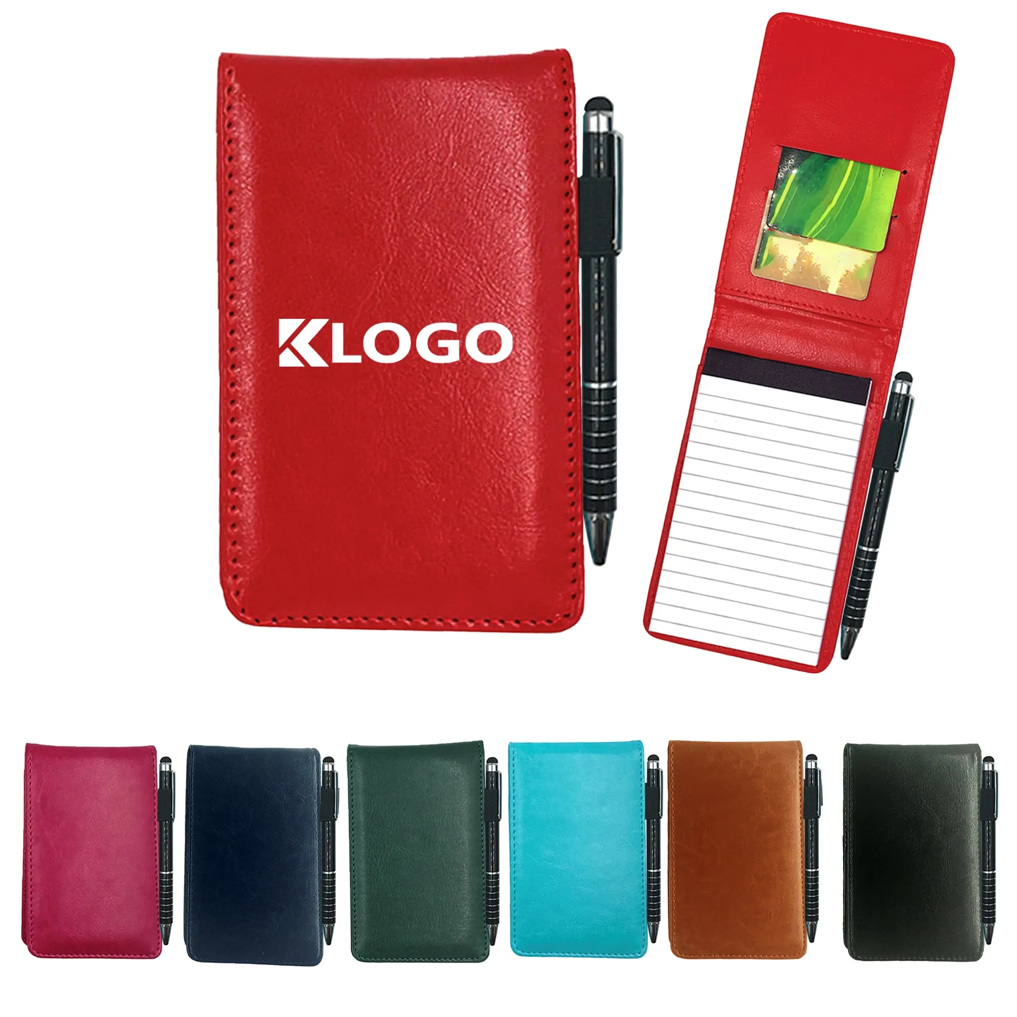 PU Pocket Notepad  and Metal Ballpoint Pen 3