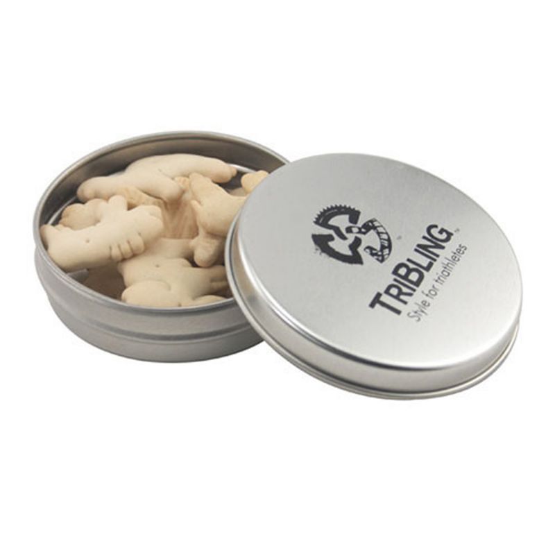 Round Tin with Animal Crackers 1