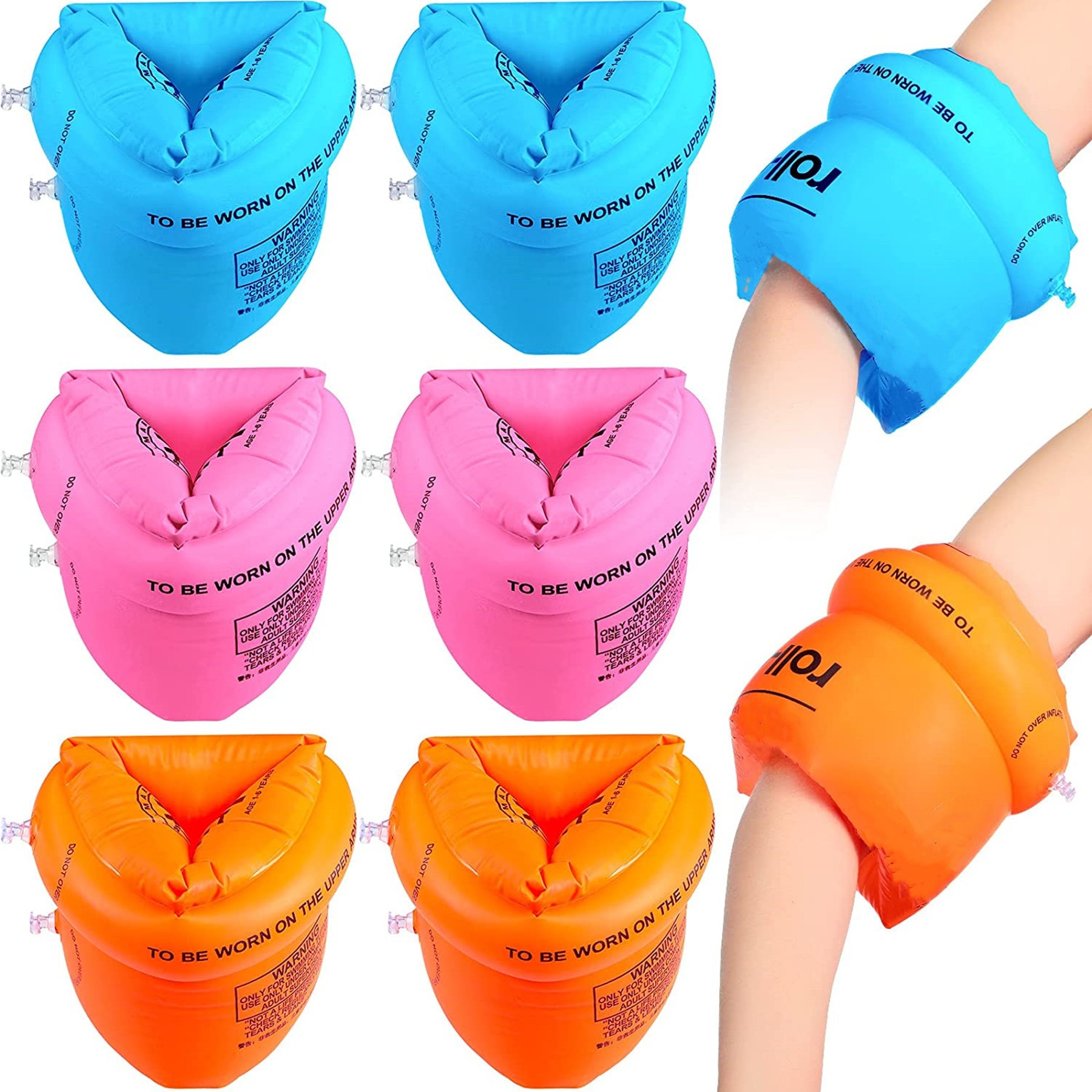 Inflatable Swim Arm Bands Floaties 2